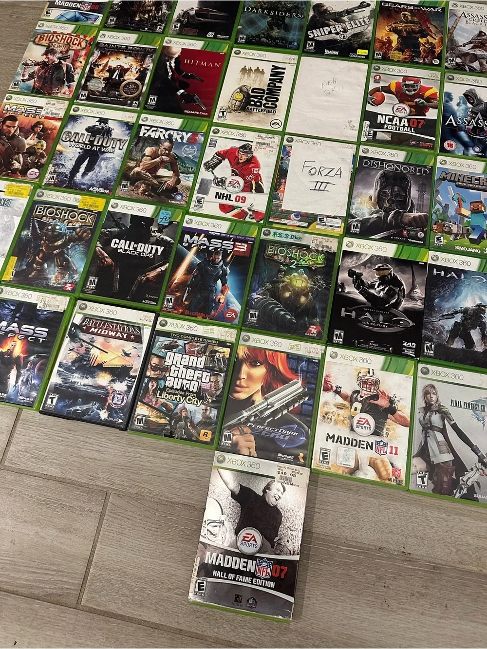 VTG Xbox 360 Video Games Lot (46) (GTA, Assassin’s Creed, COD, Halo, Forza etc.)